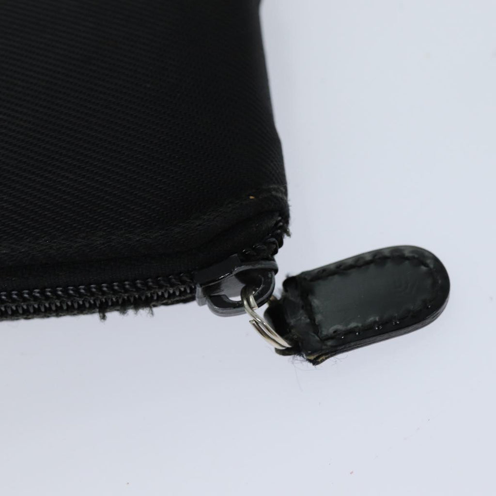 GUCCI Bamboo Shoulder Bag Nylon 2way Black 039 1998 0700 75687