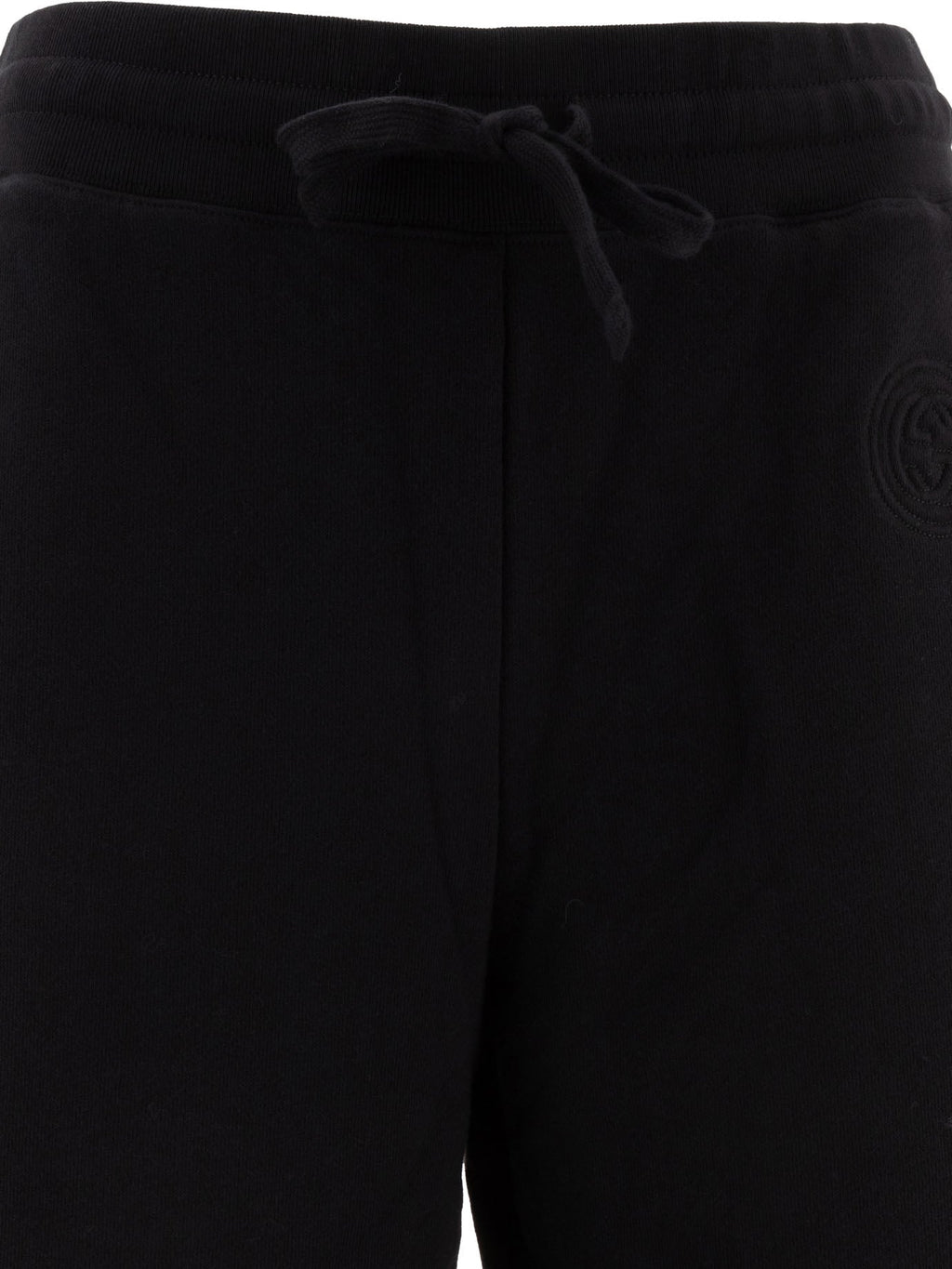 GUCCI Cotton T-Shirt Pants with Embroidery for Women - FW24