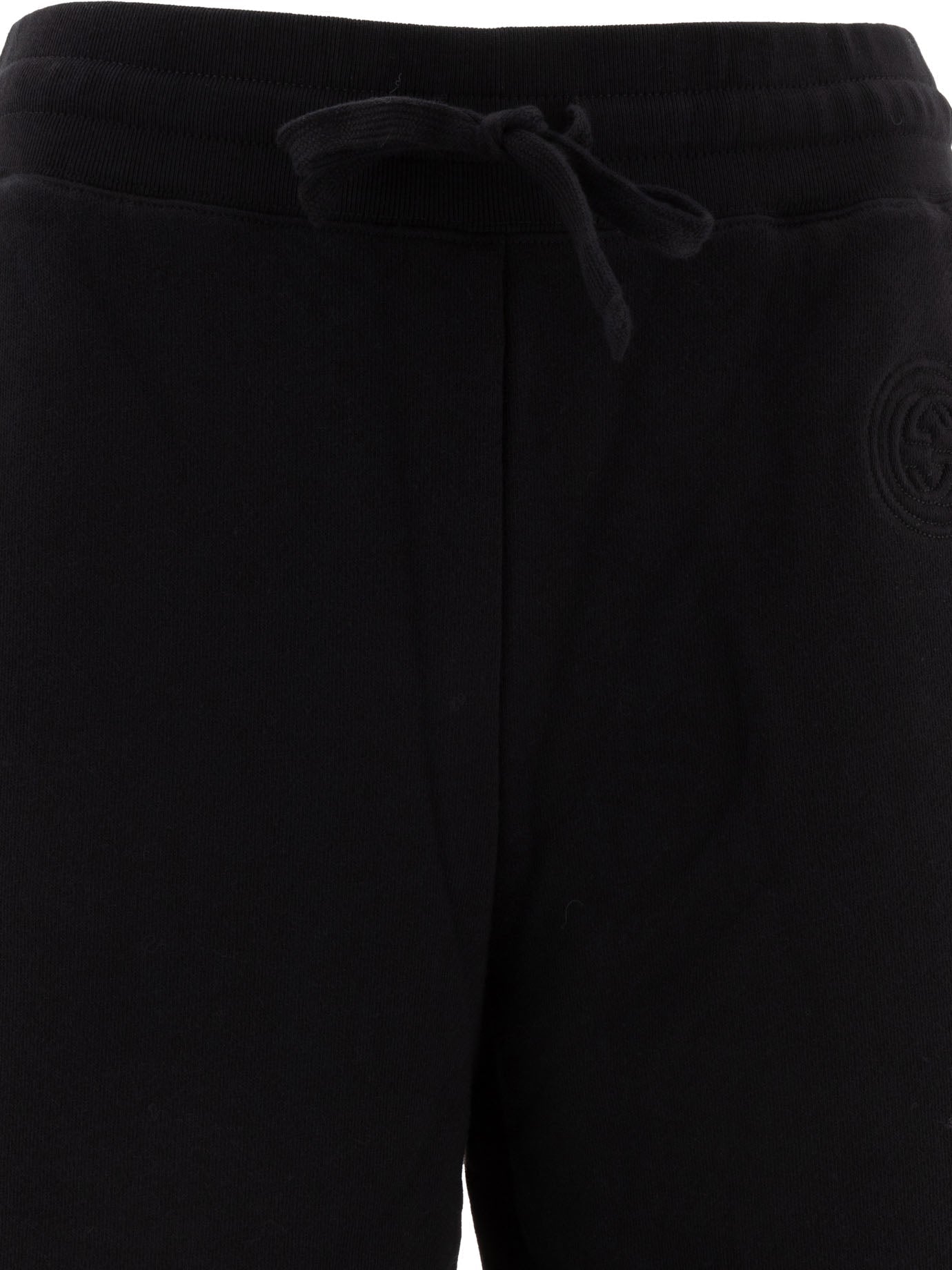 GUCCI Cotton T-Shirt Pants with Embroidery for Women - FW24