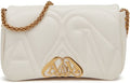 SEAL LOGO SMALL LEATHER CROSSBODY BAG