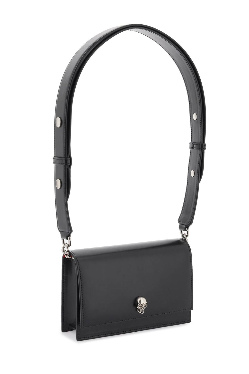 Alexander Mcqueen Small Leather Skull Bag Women