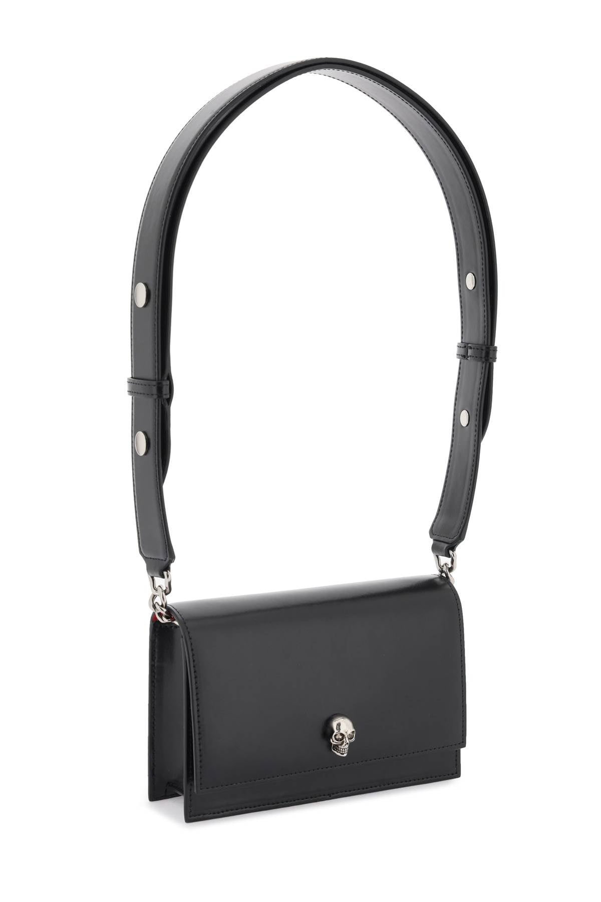 Alexander Mcqueen Small Leather Skull Bag Women