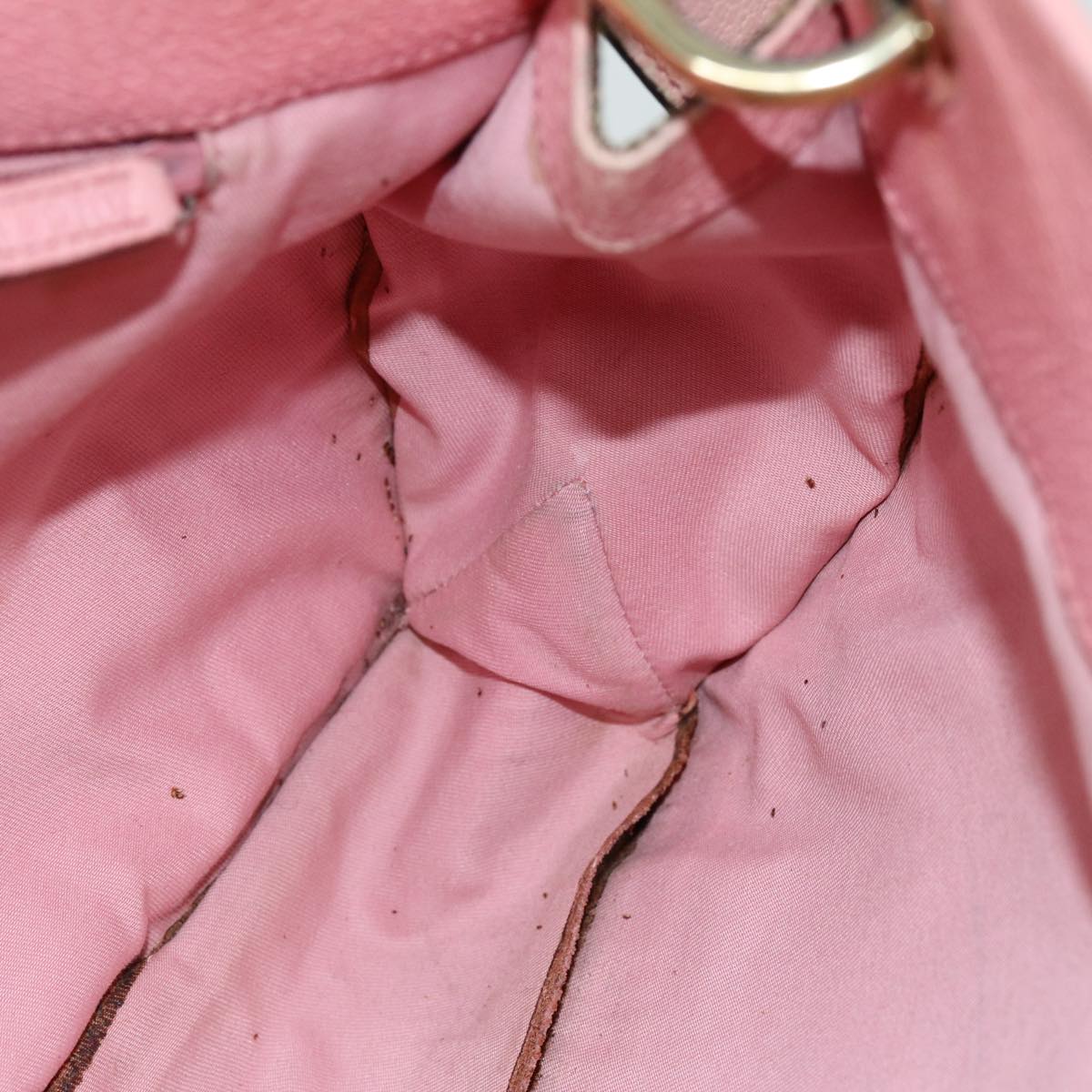 GUCCI GG Canvas Shoulder Bag Beige 120841 75829