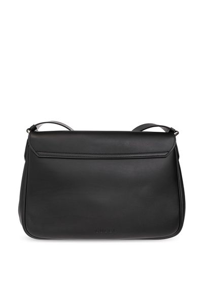 GUCCI Grained Leather Mini Handbag