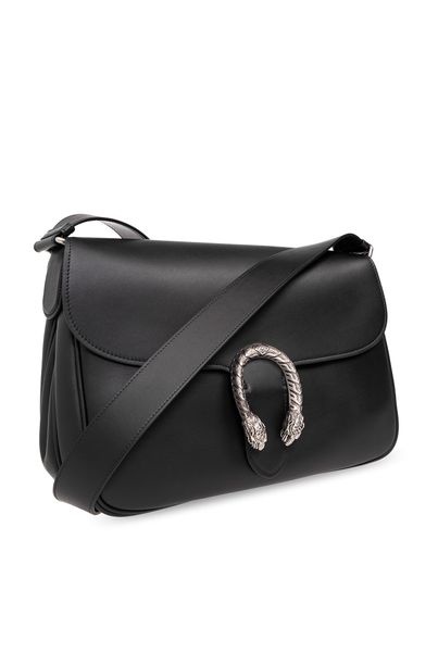 GUCCI Grained Leather Mini Handbag