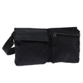 GUCCI GG Canvas Waist bag Black 75886