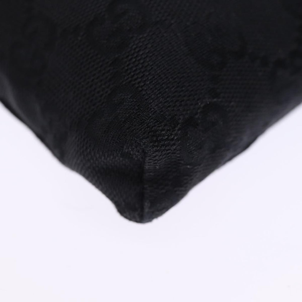 GUCCI GG Canvas Waist bag Black 75886