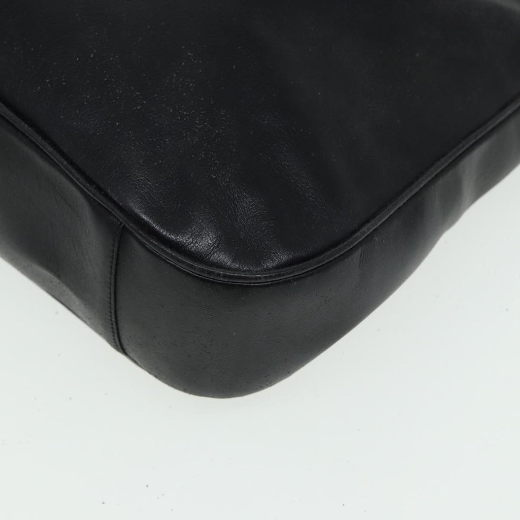 GUCCI Shoulder Bag Leather Black 001 0166 1577 75955