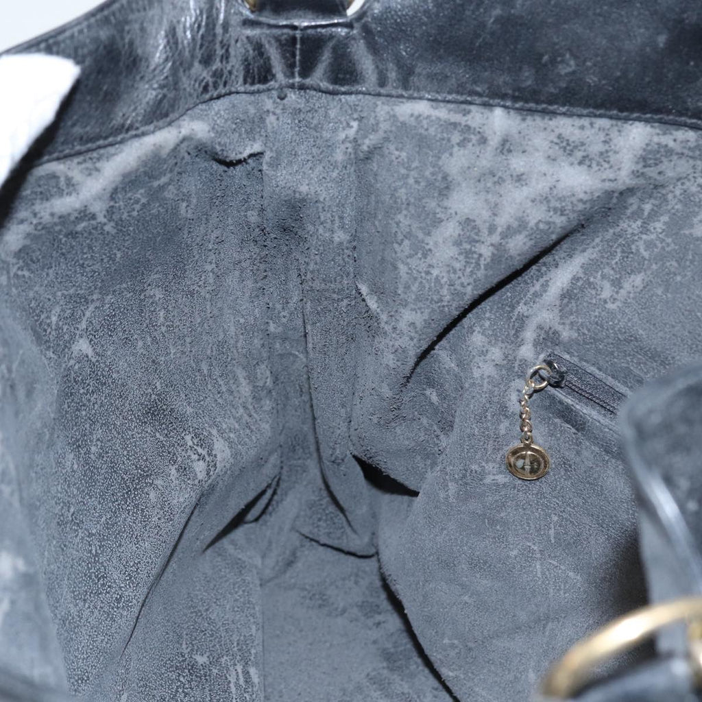 GUCCI Shoulder Bag Leather Black 001 0166 1577 75955