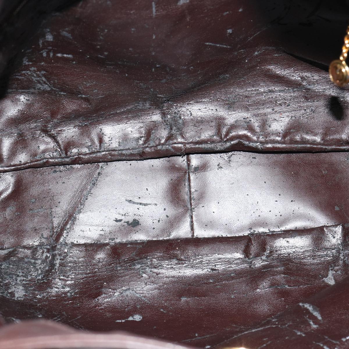 GUCCI Bamboo Shoulder Bag Leather 2way Brown 001 1677 002058 75959