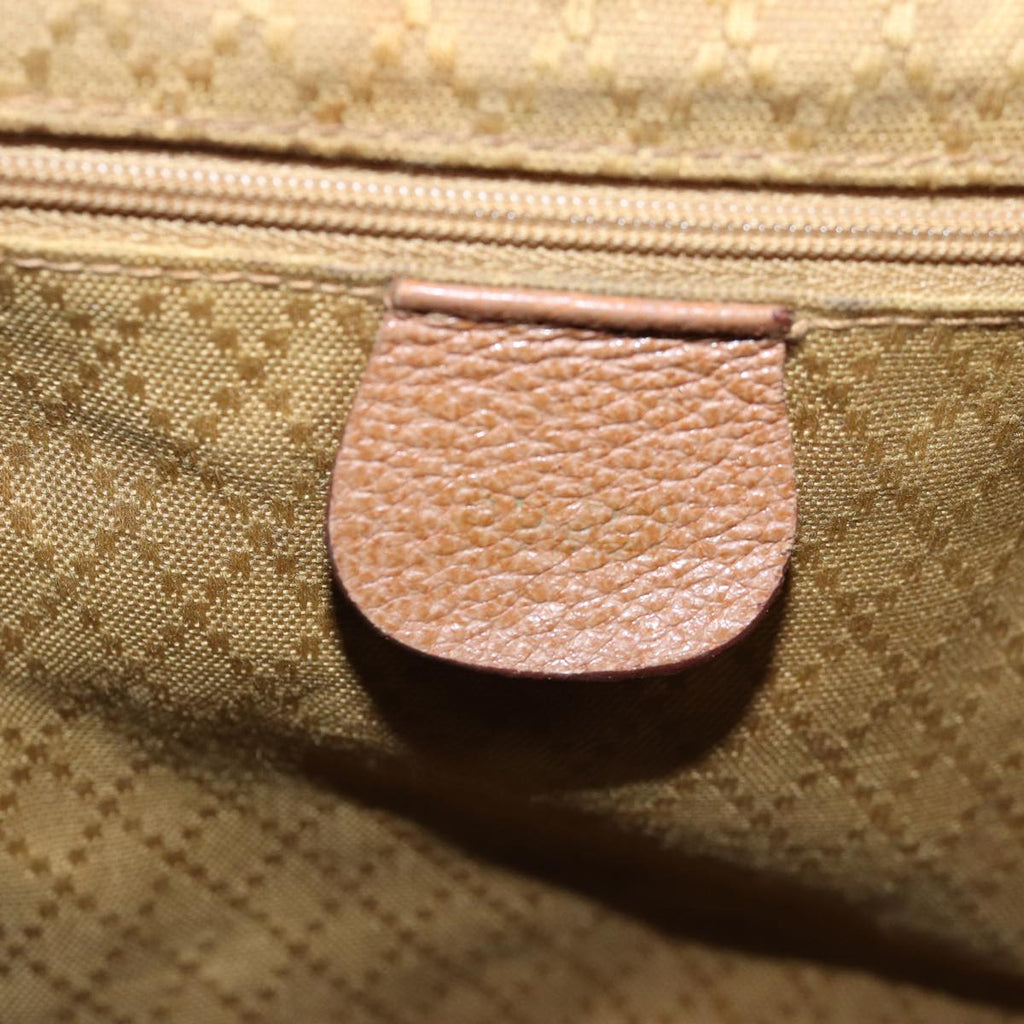 GUCCI Bamboo Backpack Suede Beige 003 2058 0016 75961