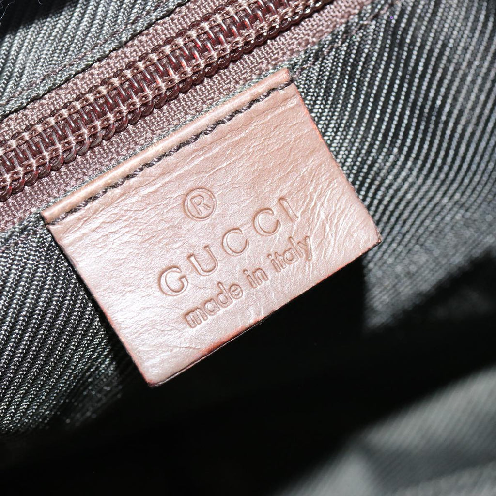 GUCCI GG Canvas Shoulder Bag Beige 35098 75971