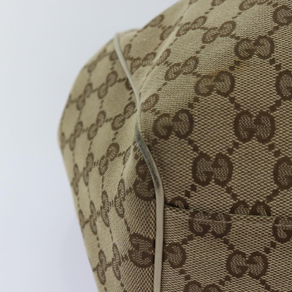 GUCCI GG Canvas Tote Bag Beige 211944 75975