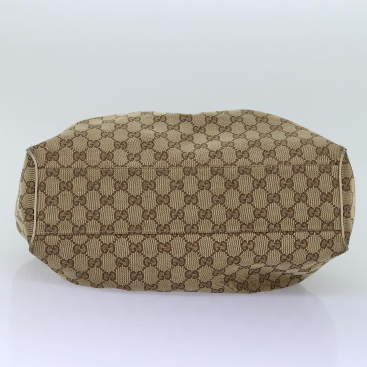 GUCCI GG Canvas Tote Bag Beige 211944 75975