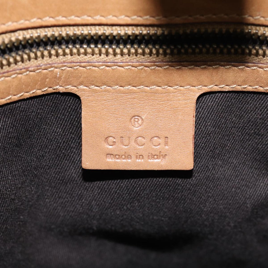 GUCCI GG Canvas Tote Bag Beige 109101 75976