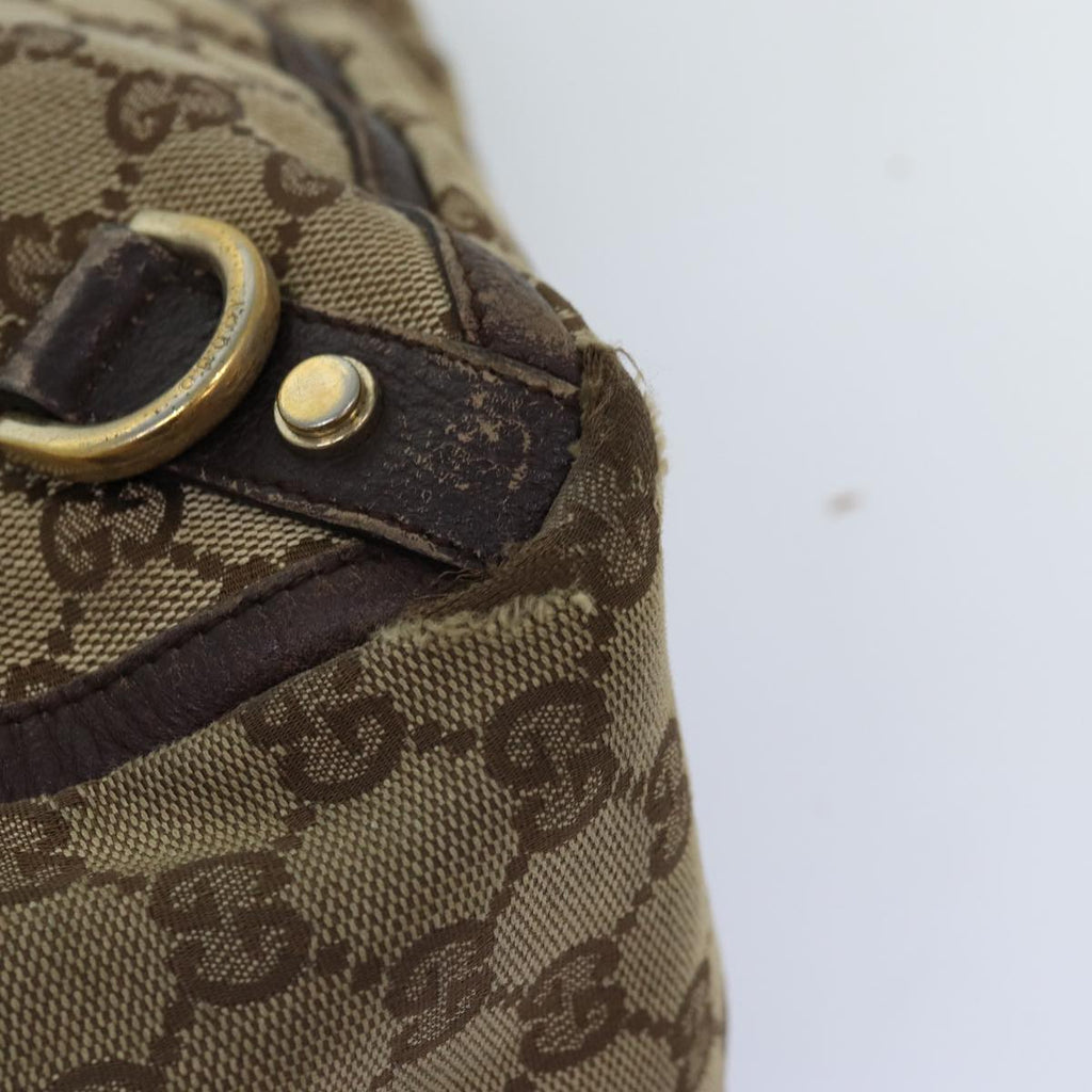 GUCCI GG Canvas Tote Bag Beige 141472 75977