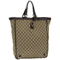 GUCCI GG Canvas Tote Bag Beige 130733 75981