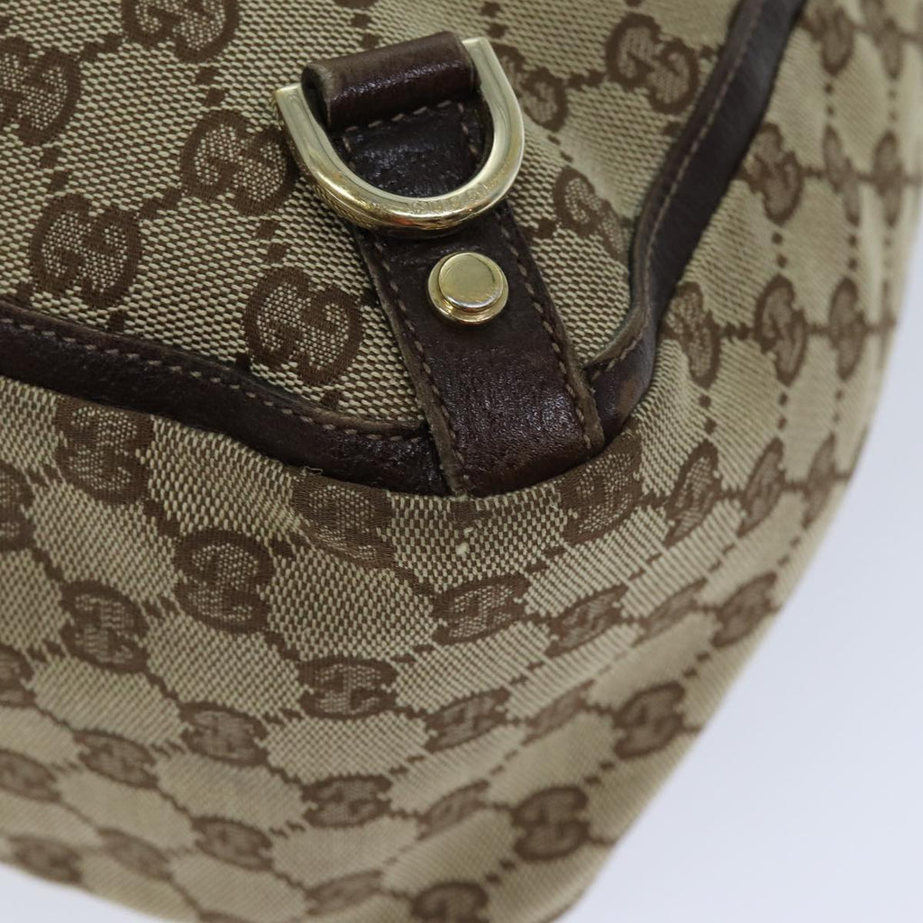 GUCCI GG Canvas Tote Bag Beige 130733 75981