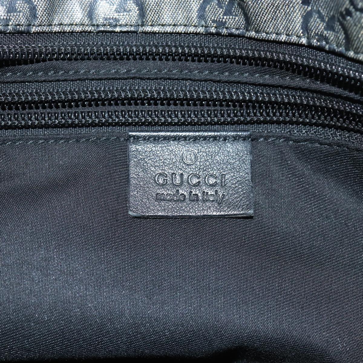 GUCCI GG Crystal Tote Bag Silver 131230 75983