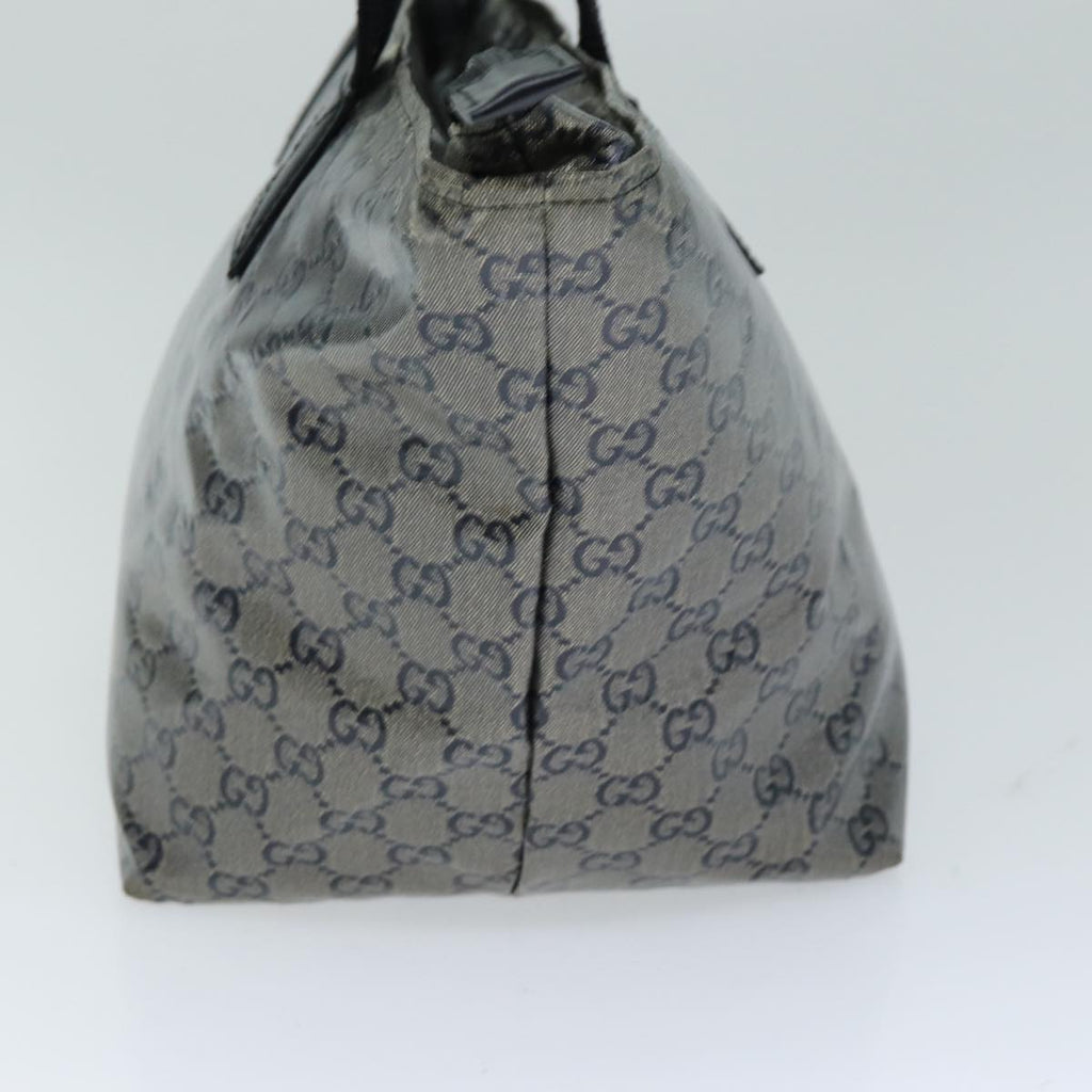 GUCCI GG Crystal Tote Bag Silver 131230 75983