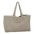 GUCCI GG Canvas Guccissima Tote Bag Beige 141472 75985