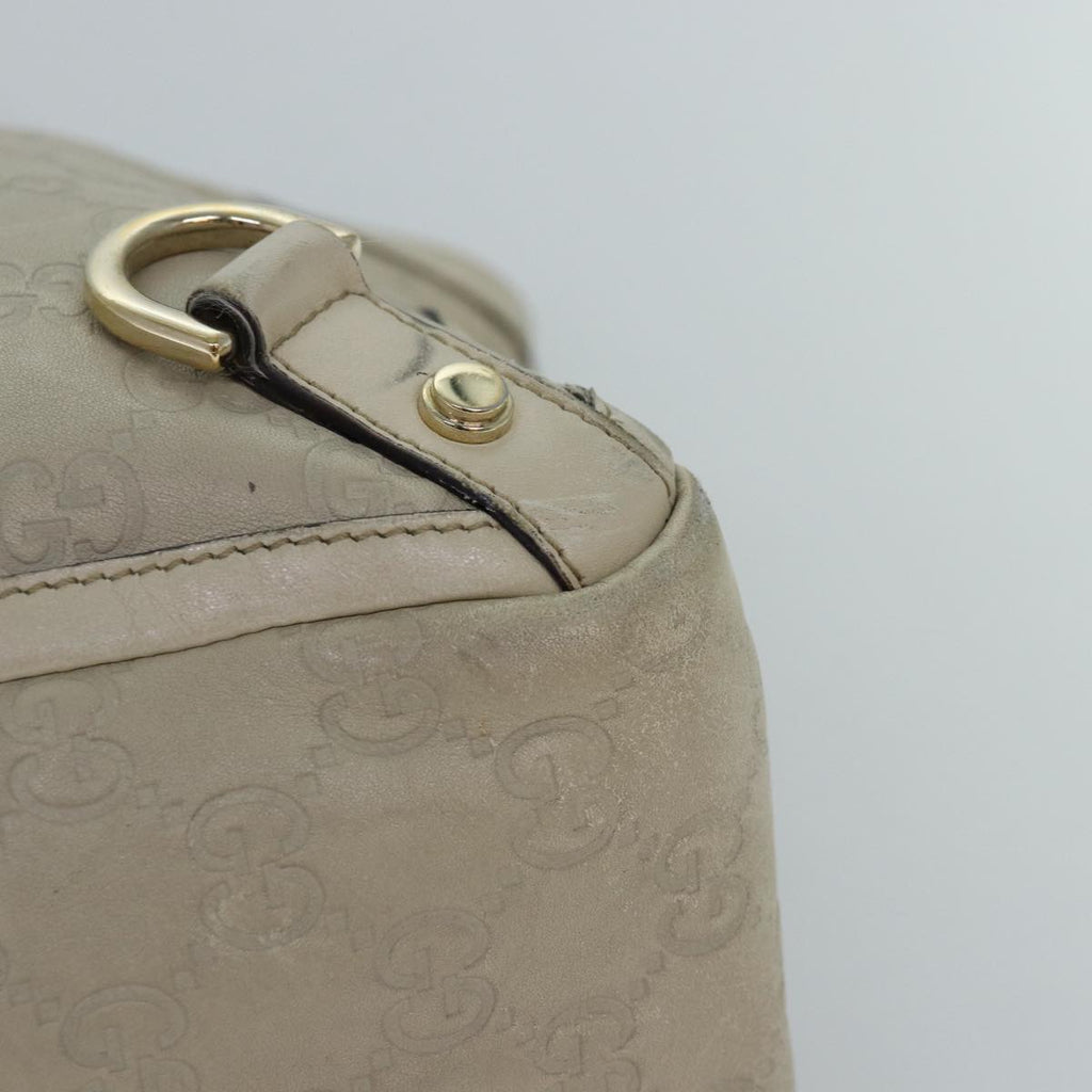 GUCCI GG Canvas Guccissima Tote Bag Beige 141472 75985