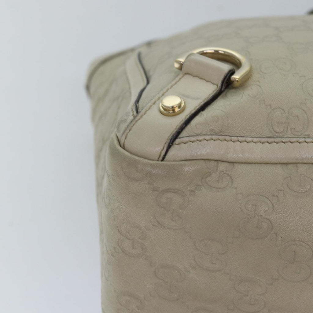 GUCCI GG Canvas Guccissima Tote Bag Beige 141472 75985