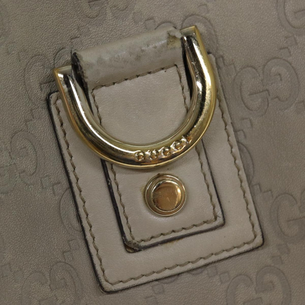 GUCCI GG Canvas Guccissima Tote Bag Beige 141472 75985