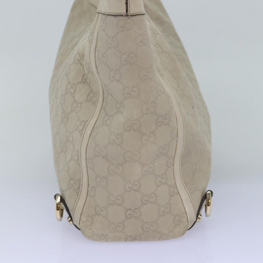 GUCCI GG Canvas Guccissima Tote Bag Beige 141472 75985