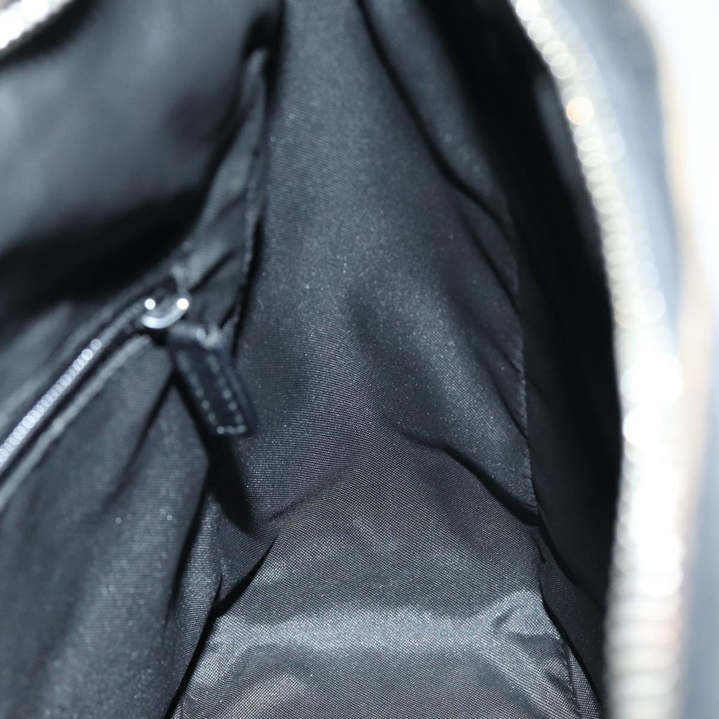 GUCCI GG Canvas Shoulder Bag Black 001 3766 75988