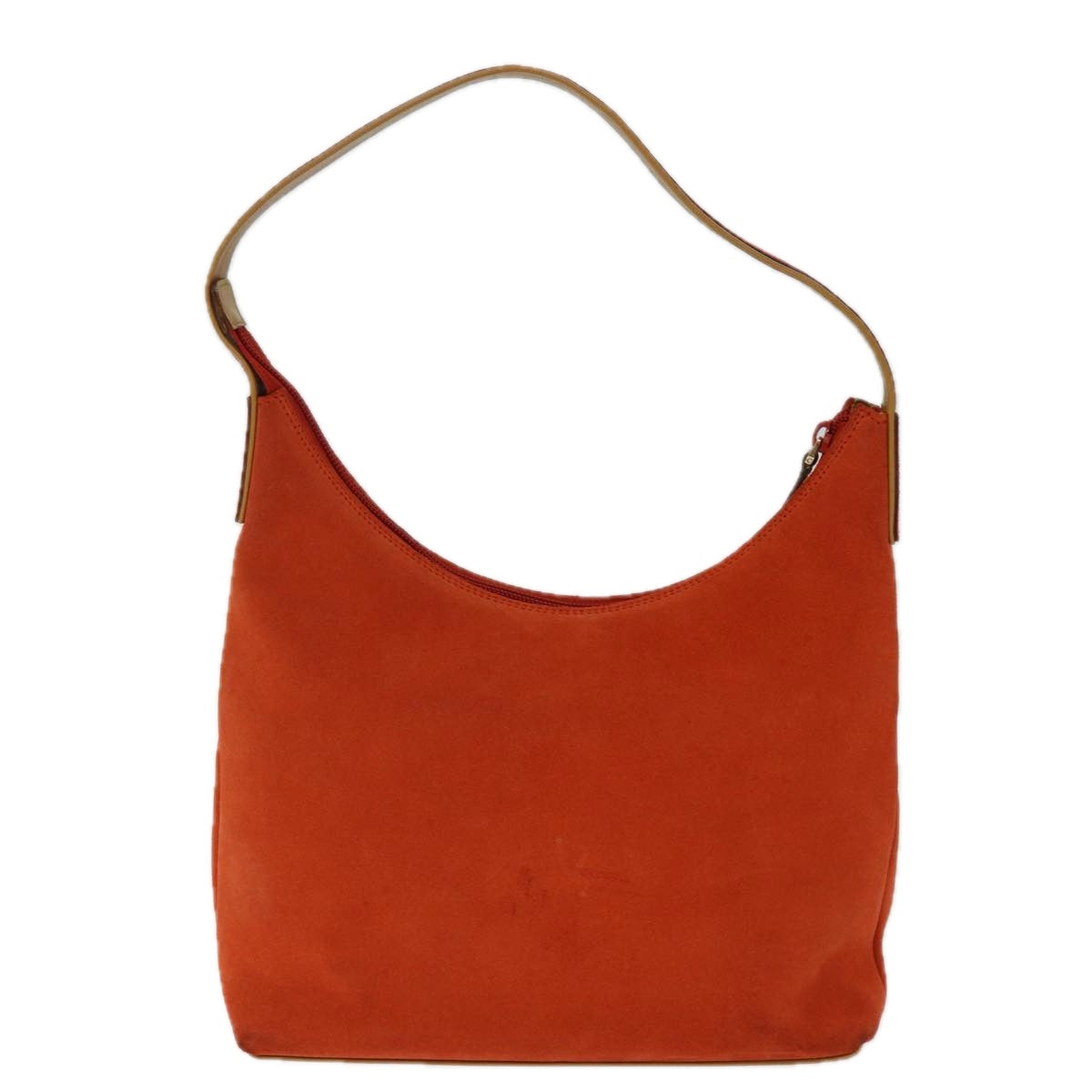 GUCCI Shoulder Bag Suede Orange 001 3386 75992