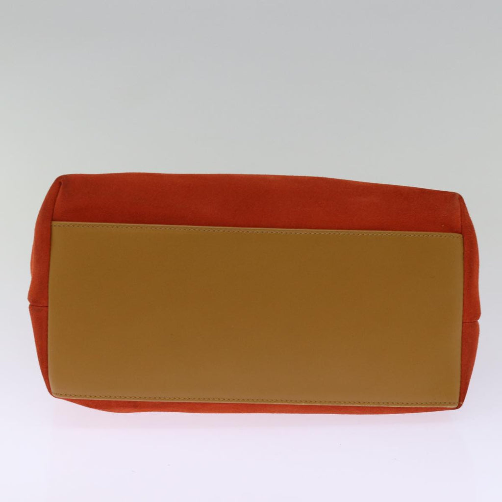 GUCCI Shoulder Bag Suede Orange 001 3386 75992