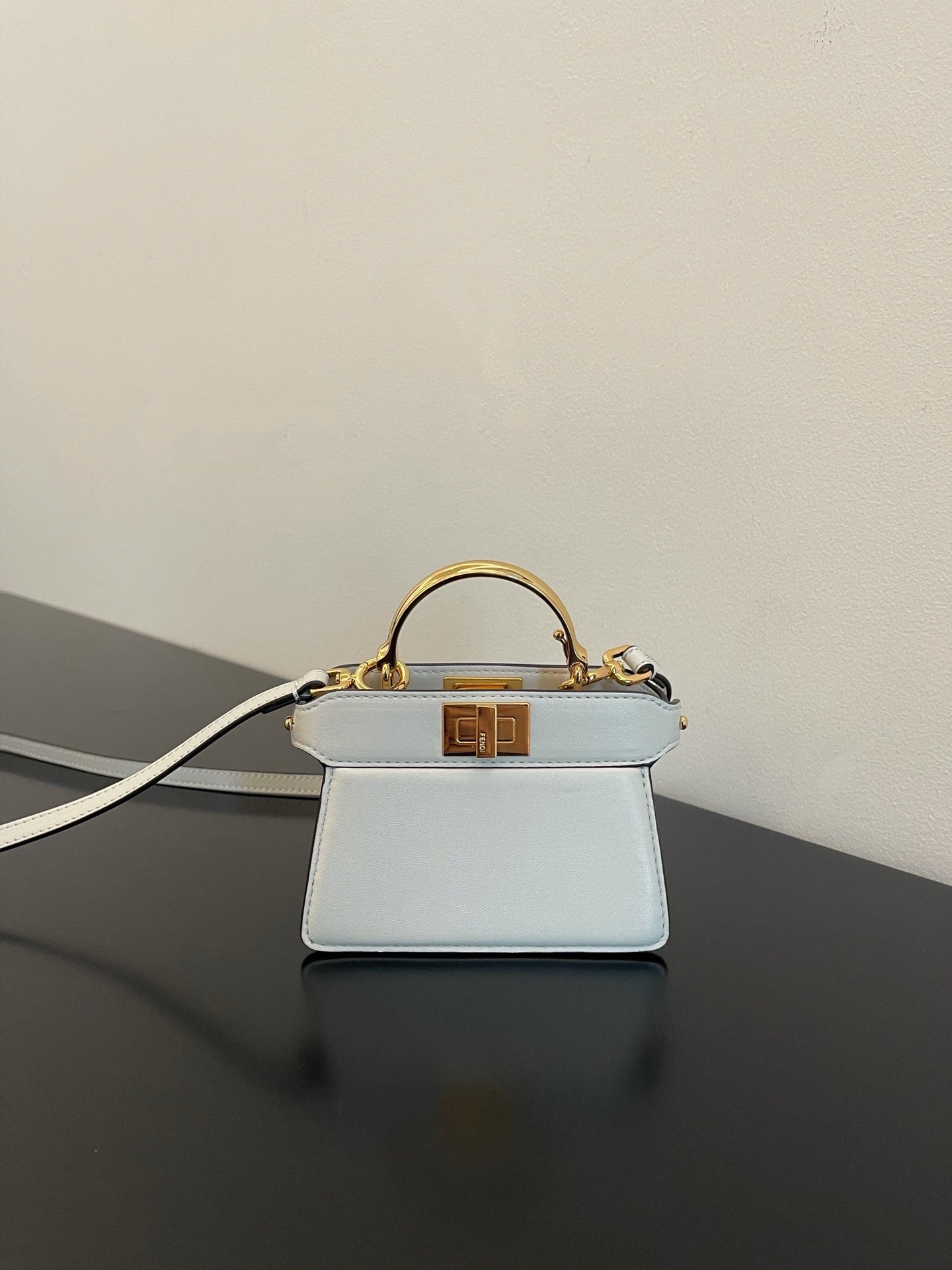 FI GlamI ISeeU Petite White Micro Bag For Woman 11cm/4.5in