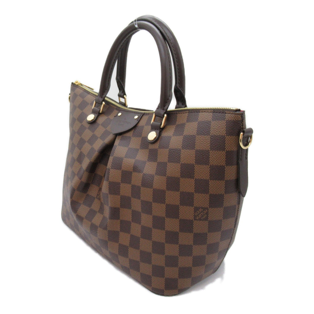 Louis Vuitton Sienna PM 2w Shoulder Bag PVC Coated Canvas Damier  Black N41545