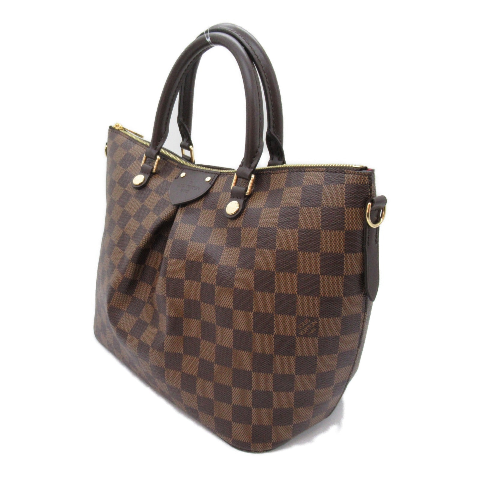 Louis Vuitton Sienna PM 2w Shoulder Bag PVC Coated Canvas Damier  Black N41545