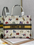 GLAMI Large Book Tote White, For Women, WomenÃ¢â‚¬â„¢s Handbags 16.5in/42cm CD M1286ZRTY_M941
