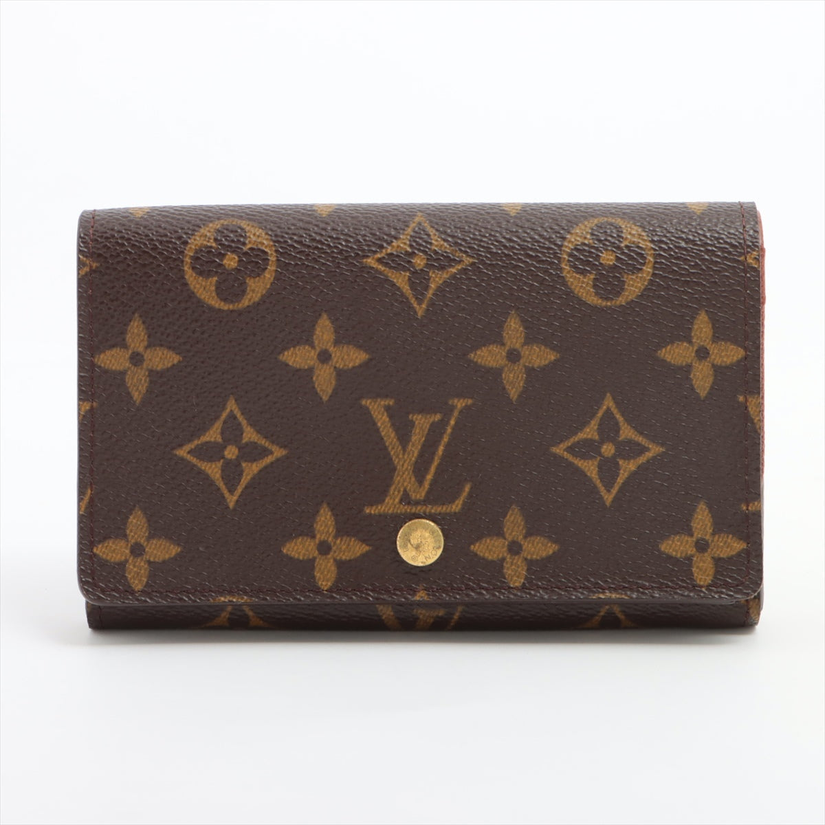 Louis Vuitton Monogram Portefolio Tresor M61736 Compact Wallet