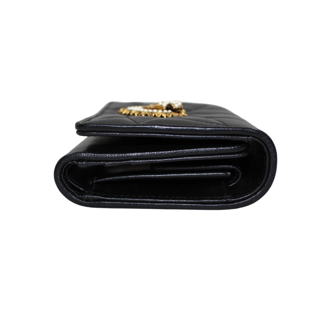 Dolce & Gabbana Wallet Black Leather Devotion