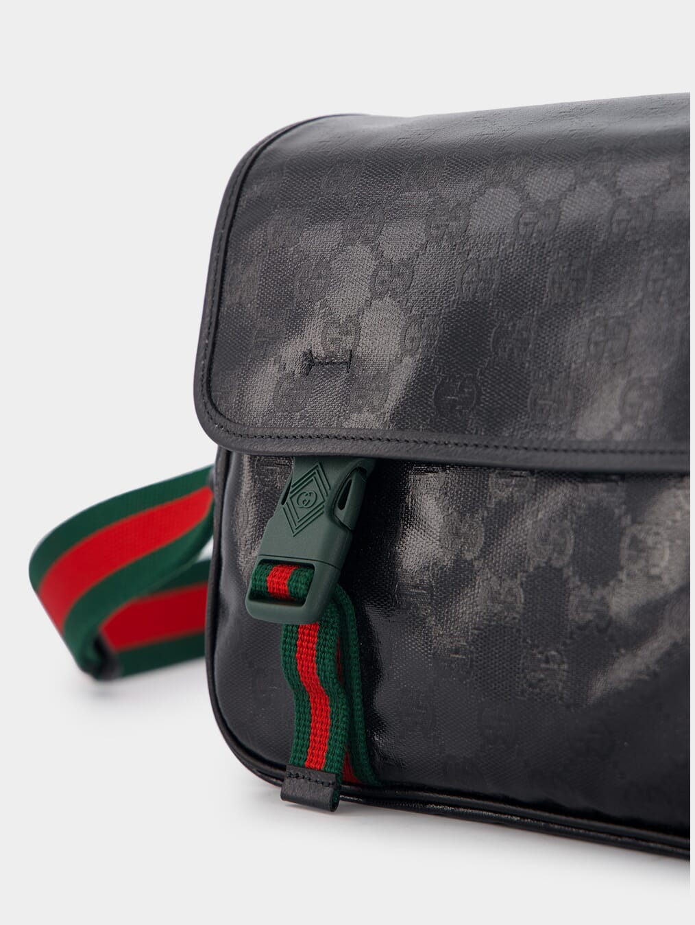 GG Crystal-Embellished Messenger Bag