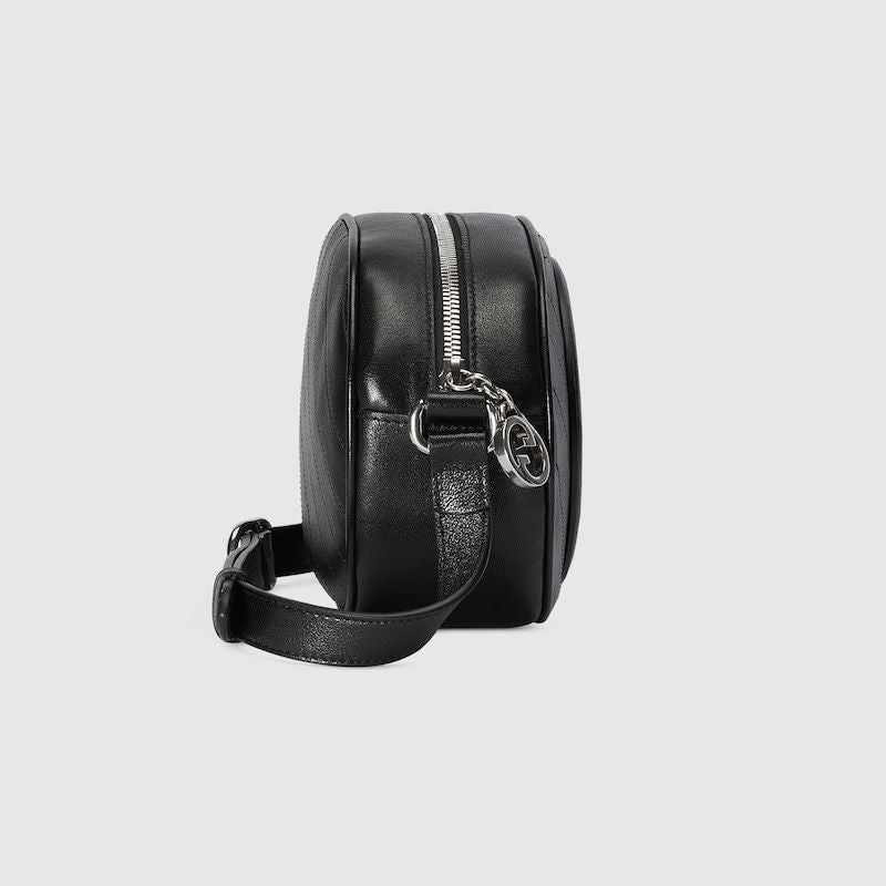 GUCCI Mini Leather Shoulder Handbag - 20cm x 15cm x 8cm