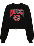 GUCCI Chic Women's Mini Sweatshirt for Spring/Summer 2024