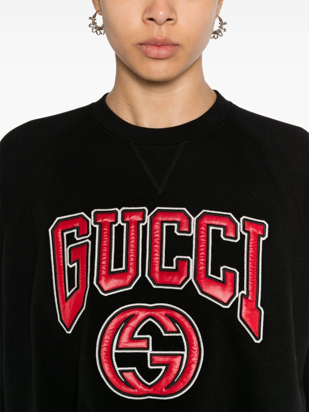 GUCCI Chic Women's Mini Sweatshirt for Spring/Summer 2024