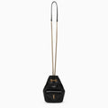 Saint Laurent Joe Mini Black Quilted Leather Bucket Bag Women