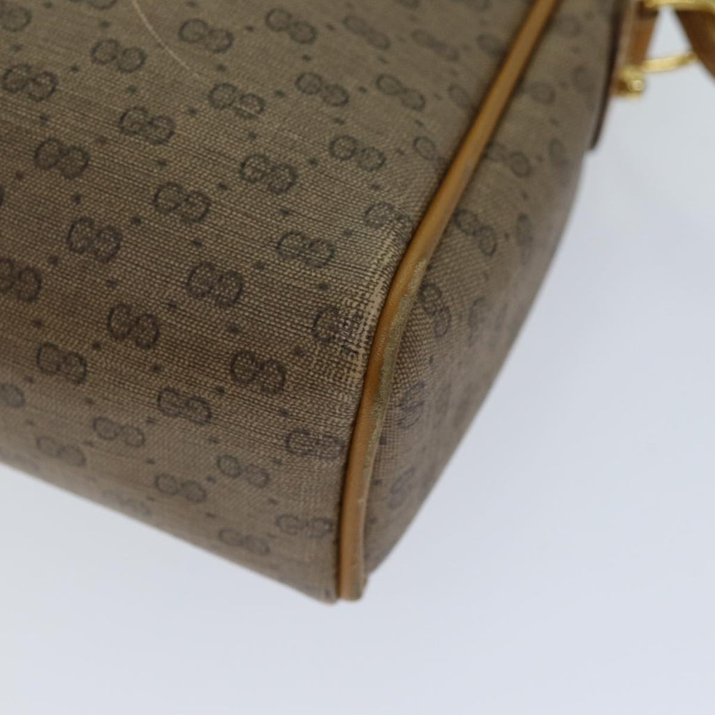 GUCCI Micro GG Supreme Shoulder Bag PVC Beige 007 084 0014 76091