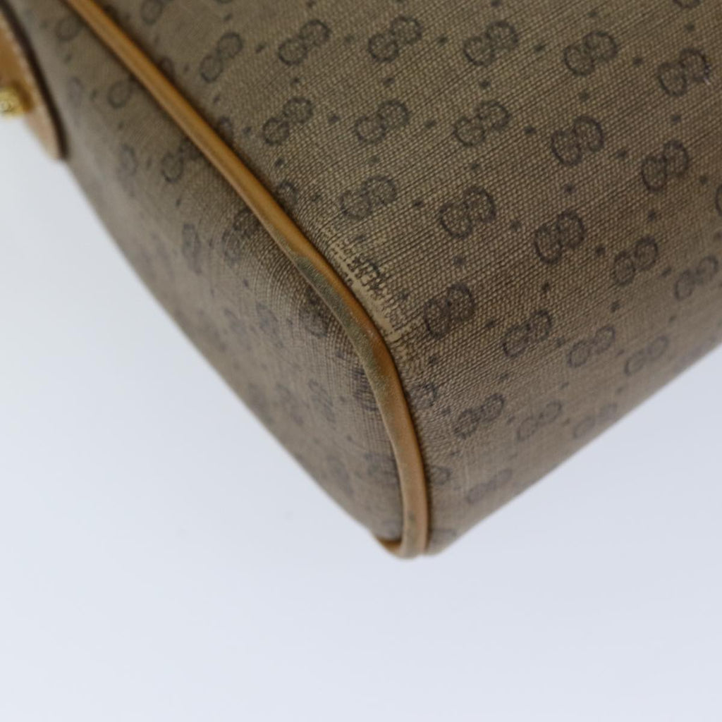 GUCCI Micro GG Supreme Shoulder Bag PVC Beige 007 084 0014 76091