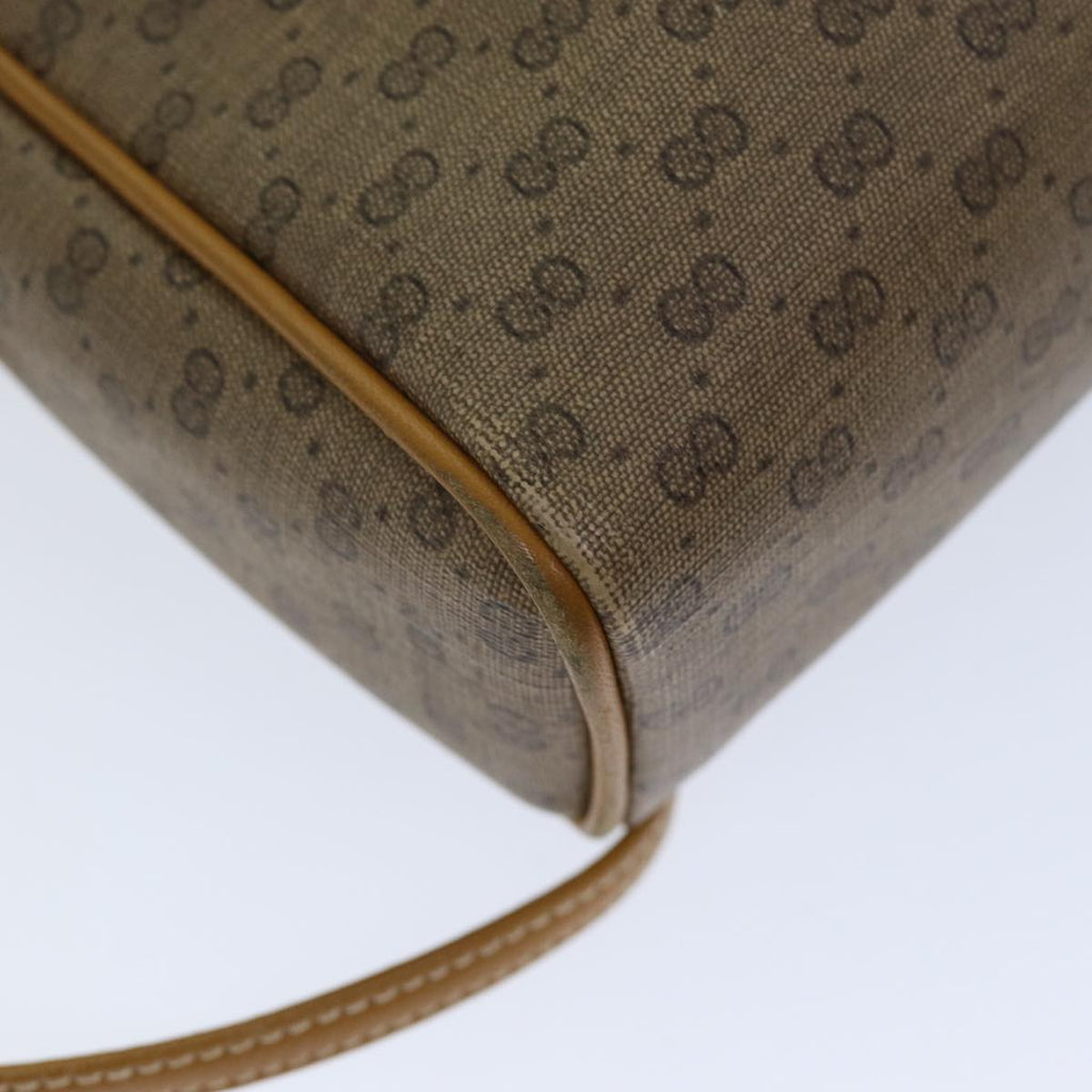 GUCCI Micro GG Supreme Shoulder Bag PVC Beige 007 084 0014 76091