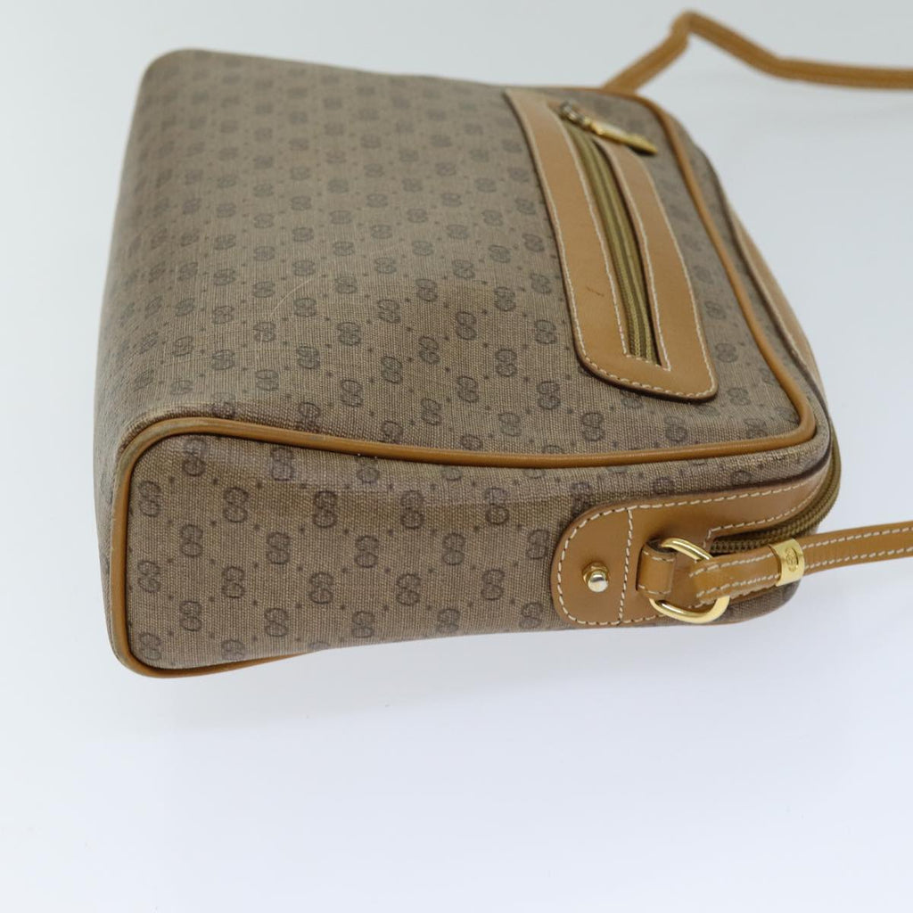 GUCCI Micro GG Supreme Shoulder Bag PVC Beige 007 084 0014 76091