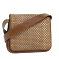 GUCCI Shoulder Bag Leather Beige 76092