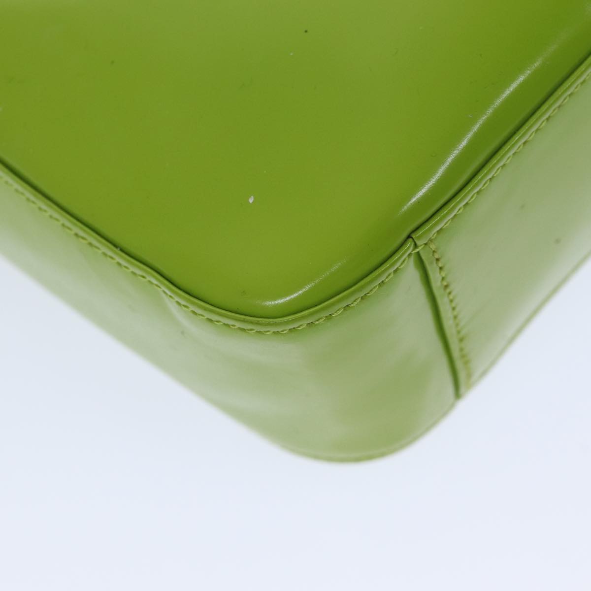 GUCCI Shoulder Bag Patent leather Green 000 1013 0506 76096