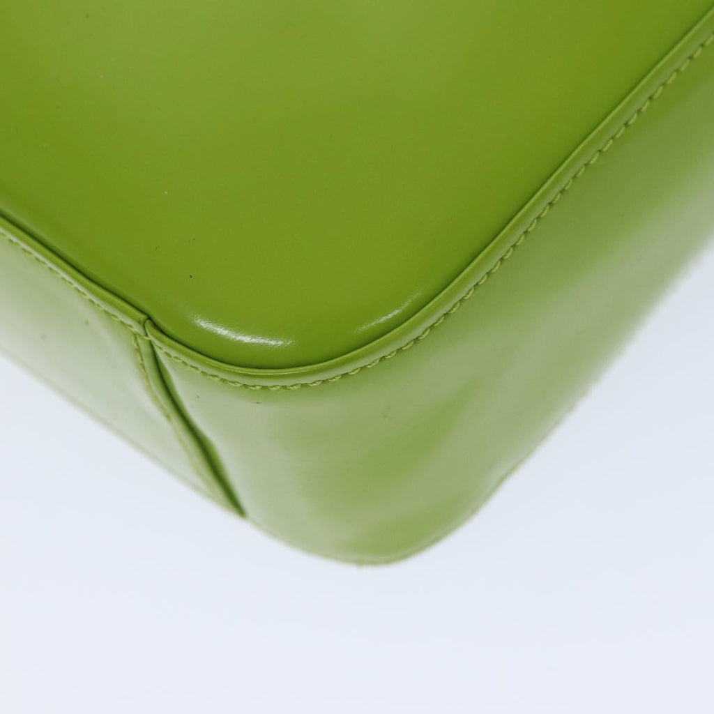 GUCCI Shoulder Bag Patent leather Green 000 1013 0506 76096
